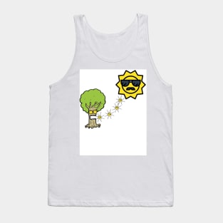 Funny Hungry Tree Tank Top